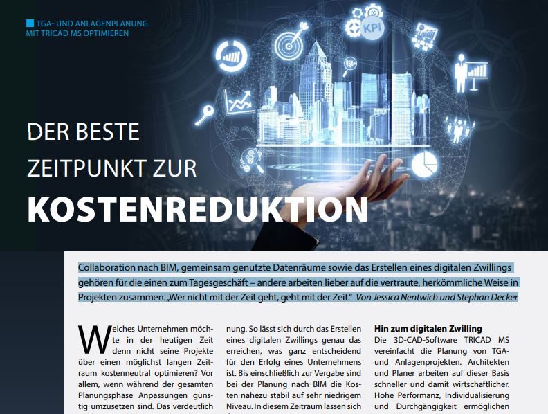 DER BESTE  ZEITPUNKT ZUR  KOSTENREDUKTION