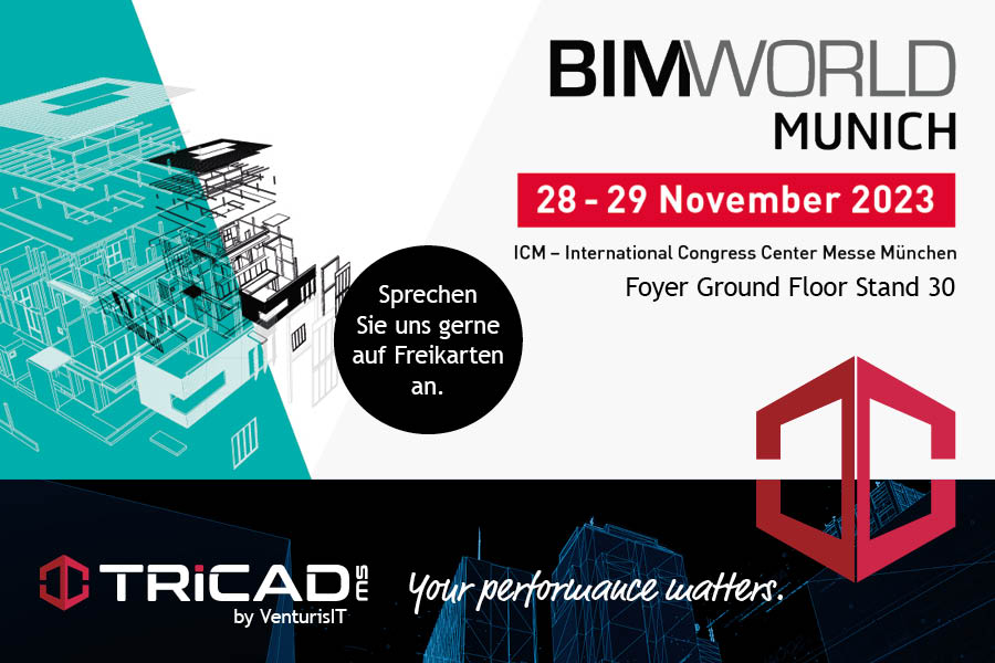 BIM World mit VenturisIT und TRICAD MS