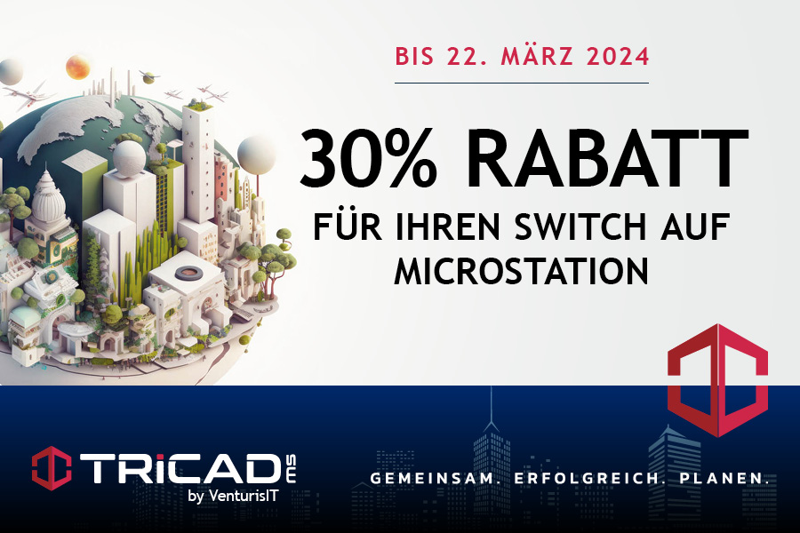 Jetzt auf MicroStation wechseln und Geld sparen!