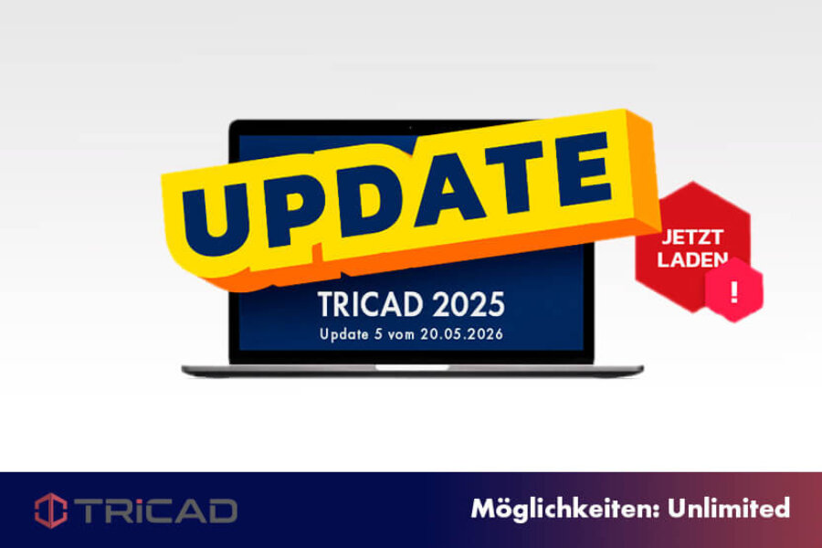 TRICAD 2025 – Update 5 jetzt verfügbar